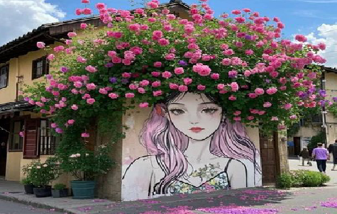 德江怎么设计网红打卡墙绘