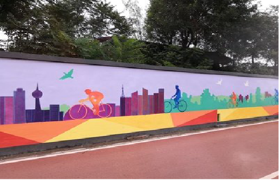 德江墙体彩绘-围墙