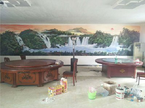 德江墙绘-写实风景