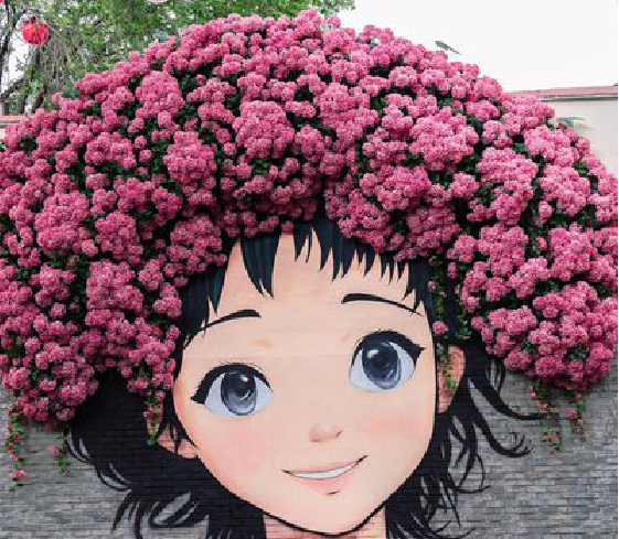 德江墙体彩绘-网红墙打卡