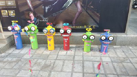 德江商业区彩绘