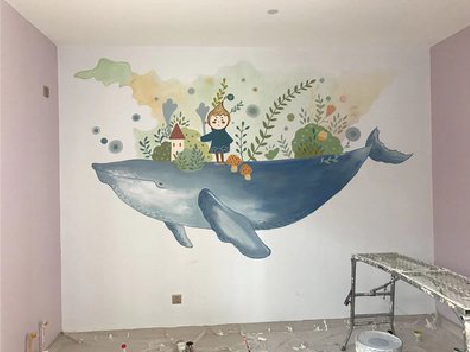 德江手绘墙的特点及优势。