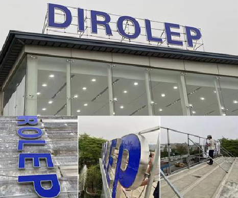 德江楼顶发光字安装的注意事项。